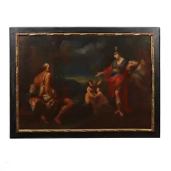 Buy Louis Dorigny Attr. Oil On Canvas France XVII-XVIII Century • 14,515£