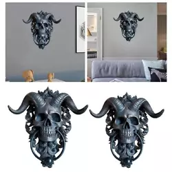 Buy Sheep Head Skull Art Sculpture Decoration Wall Hanging Animal Decoration • 18.64£