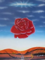 Buy Salvador Dali The Meditative Rose Contemporary Modern Art Large Oil Painting • 25.95£