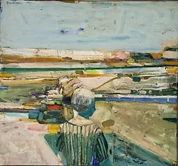 Buy Roland Petersen 1964 Painting 48”x44” David Park  Oliveira Joan Brown Diebenkorn • 98,436.82£
