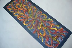 Buy SELINA  NUMINA 135 X 50 Cm Original Painting - Aussiepaintings Aboriginal Art • 168.65£