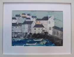 Buy St Ives : Original Framed Painting, Cornwall, Boats, Cornish, Sea, Art, Coast • 85£