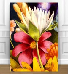 Buy FRIDA KAHLO BASKET OF FLOWERS CANVAS ART PRINT 8x10  • 6.32£
