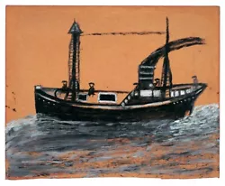 Buy Black Steamship : Alfred Wallis : 1938 : Archival Quailty Art Print • 63.56£