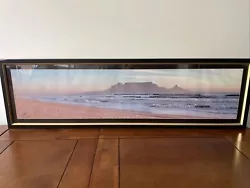 Buy Large 100cm Table Mountain Beach Wall Art Print Hand Made Framed Picture Decor • 5£