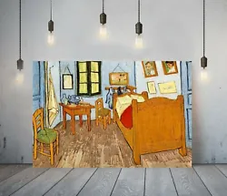 Buy Van Gogh Bedroom At Arles -framed Canvas Painting Wall Art Picture Paper Print • 14.99£