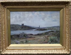 Buy Joseph Morris Henderson  Scottish Kirk Tarbert Castle Oil Painting 1863-1936  • 5,400£