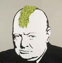 Buy Banksy Winston Churchill Turf War 1974 Print Poster Wall Art Picture A4 + • 3.99£