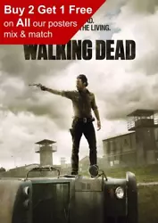 Buy The Walking Dead Poster Print A5 A4 A3 A2 A1 • 1.49£