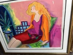 Buy RARE SIGNED ART Serigraph BY Linda Le Kinff MAROC 96 • 0.99£