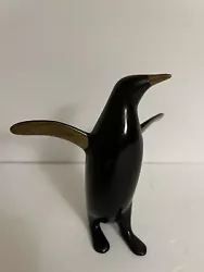 Buy Loet Vanderveen Solid Bronze Penguin Art Sculpture 1169/2500 Signed Original • 755.99£