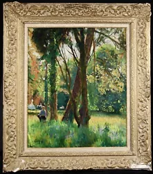 Buy Lucien Cahen Michel (1888-1979) Signed French Impressionist 1914 Oil Panel  • 0.99£