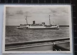 Buy Original Photo Helgoland Island North Sea Ship MS Lucky On Disembarkation Sept. 1959 • 3£