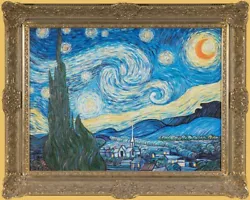 Buy 1058-Starry Sky (Van Gogh) - Sign. Kujau, Absolute Unique • 20,592.81£