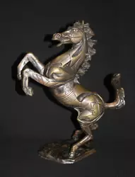 Buy Planning Horse Sculpture Bronze 49/199 Limited Cavalino Lampante Bronze • 3,907.33£