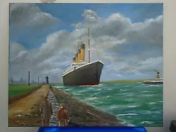Buy Titanic Painting, Belfast, Ulster, Northern Ireland, Antrim, Maritime, Seascape, • 70£