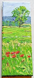 Buy Poppy Landscape: Impressive Oil Painting By Junghanss • 558.11£