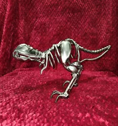 Buy T Rex Dinosaur Metal Welded Art Handmade Nuts And Bolts 11  Long 5.5  Tall.   • 20.07£
