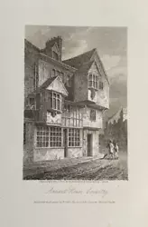 Buy Antique Print Coventry Ancient House 1812 Pub. In Antiquarian & Topograp Cabinet • 4£