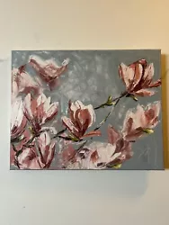 Buy Magnolias 40x50cm Canvas. • 50£