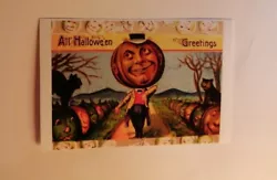 Buy Vintage 🎃Man Sideshow🌲🎃Antique Halloween Print Picture Collectable Art Photo  • 1.48£