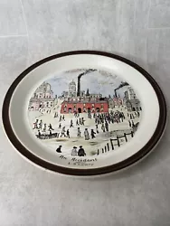 Buy Hand Painted Picture Inspired By L.S Lowry’s ‘An Accident’ Doverstone Pottery • 75£