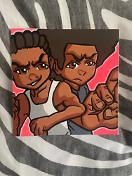 Buy The Boondocks  - Hand Painted Canvas Panel • 20£