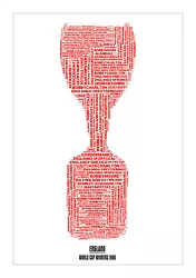 Buy 1966 England World Cup Winners Poster Jules Rimet Made Up From Players Names • 6.95£