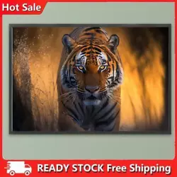 Buy Paint By Numbers Kit DIY Tiger Hand Oil Art Picture Craft Home Wall Decor(H1632) • 8.51£