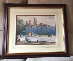 Buy 1970 Original Watercolour Painting -  Durham Cathedral  By Alan Wade • 19,999.99£