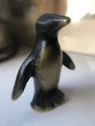 Buy Vintage Metal Penguin Figure Figurine Art Sculpture Hand Made Retro • 39£