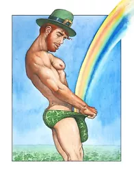 Buy Gay Art Painting Nude  Patrick   24 * 19  Ivan Bubentcov • 1,136.68£