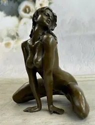 Buy Signed Bronze Erotic Sculpture Nude Art Sex Statue Figure Figurine • 157.70£
