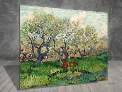 Buy Van Gogh Orchard In Blossom LANDSCAPE CANVAS PAINTING ART PRINT 659 • 3.96£