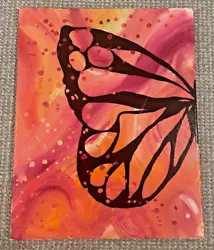 Buy Original Painting Entitled - Bright Butterfly 20x16 Inch - As Shown • 25£
