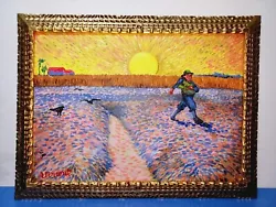 Buy Vincent Van Gogh  (Handmade)  Oil Painting On Canvas Signed & Stamped 64x84 Cm • 708.75£