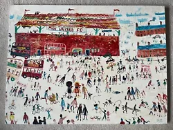 Buy Simeon Stafford Original Oil Painting Manchester United Old Trafford Lowry • 3,250£
