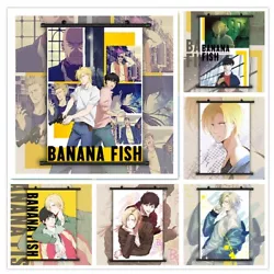 Buy Banana Fish Ash Lynx X Eiji Okumura HD Print Wall Poster Scroll Home Decor • 3.14£
