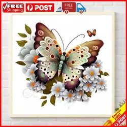 Buy Paint By Numbers Kit DIY Butterfly Oil Art Picture Craft Home Wall Decor(H1426) • 5.64£