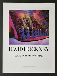 Buy David Hockney  The Child And The Spells  Poster Print Offset Lithograph 1994 • 37.88£