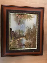 Buy Oil Painting River Side Scenery • 20£
