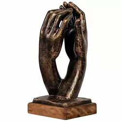 Buy Sculpture Hand Hands  The Cathedral  By Rodin Figure Antique Style 40cm Replica • 202.90£