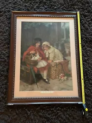 Buy George Sheridan Knowles 'Pets' LARGE Pears Soap Picture Girls & Rabbits Antique • 79£