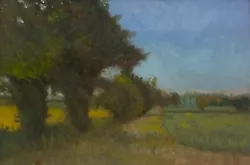 Buy Landscape Oil On Paper Original Art Painting Signed B Ulikowska • 116£