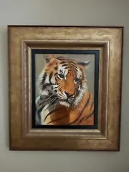 Buy Tony Forrest Original Oil On Canvas  Tiger Stripes  10  X 12  • 1,500£