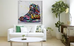 Buy Nike Air Jordan Abstract Art Unique  Artist Canvas Paper Picture Print Art Home • 85£