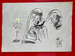 Buy Salvador Dali (Handmade) Drawing - Painting Mixed Media On Paper Signed Stamped • 103.68£