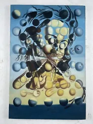Buy Salvador Dali (Handmade) Oil Painting On Canvas Signed & Stamped 40 X 60 Cm • 552.94£