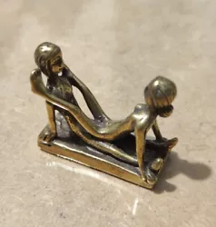Buy 18+ Bronze Miniature Figurine Nude Art Sex Sculpture Female Male Sexual Erotic.  • 24.99£