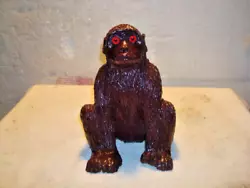 Buy Gorilla Monkey Statue Red Clay Give The Finger HEAVY DUTY PIECE • 37.21£